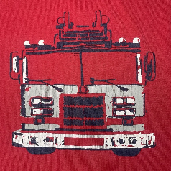 Boy 18M Clothing Bundle – Toy Story Rex Tee, Carter's Firetruck Shirt, Pants 4pc - Picture 13 of 16